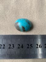19.95 ct Afghan Turquoise Cabochon: A Wide Horizon of Color and Craftsmanship - Image 8