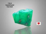 7.54ct Swat Emerald Crystal – Raw Beauty from the Mountains of Pakistan