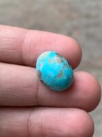Bold and Beautiful: 16.71ct Afghan Turquoise Cabochon - Image 2