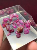 Strength in Color: 39.70ct Afghan Ruby Rough Lot with Exceptional Volume - Image 4