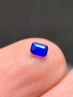 Rare 0.10 Carat Blue Hauyne Gemstone – Afghan Origin, Fluorescent - Image 5