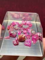 Strength in Color: 39.70ct Afghan Ruby Rough Lot with Exceptional Volume - Image 5