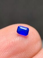 Rare 0.10 Carat Blue Hauyne Gemstone – Afghan Origin, Fluorescent - Image 6