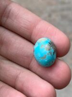 Bold and Beautiful: 16.71ct Afghan Turquoise Cabochon - Image 6