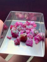 Strength in Color: 39.70ct Afghan Ruby Rough Lot with Exceptional Volume - Image 8