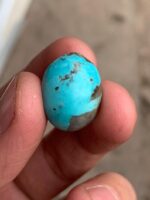 19.95 ct Afghan Turquoise Cabochon: A Wide Horizon of Color and Craftsmanship - Image 10