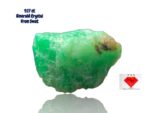 9.17ct Swat Emerald Crystal: A Towering Natural Marvel from Pakistan