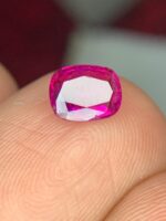 1.00ct Faceted Ruby from Afghanistan – Natural Red Gemstone (6x5x2mm) - Image 2
