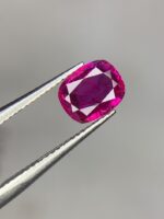 1.00ct Faceted Ruby from Afghanistan – Natural Red Gemstone (6x5x2mm) - Image 4