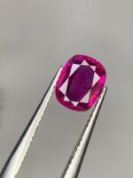 1.00ct Faceted Ruby from Afghanistan – Natural Red Gemstone (6x5x2mm) - Image 5