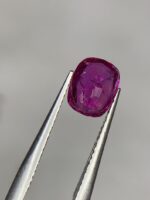 1.00ct Faceted Ruby from Afghanistan – Natural Red Gemstone (6x5x2mm) - Image 7