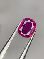 1.00ct Faceted Ruby from Afghanistan – Natural Red Gemstone (6x5x2mm) - Image 8
