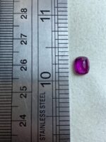 1.00ct Faceted Ruby from Afghanistan – Natural Red Gemstone (6x5x2mm) - Image 9