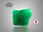 Rare 12.22ct Swat Emerald Crystal – Natural Green Gemstone Beauty