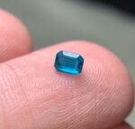 Discover the Elegance of Blue Hauyne: A 0.22 ct Emerald-Cut Gemstone Masterpiece - Image 2