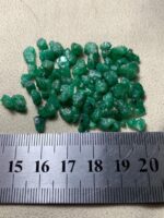 63.40 ct Emerald Rough Lot Swat – Thick Natural Crystals with Strong Form - Image 14