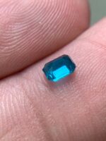 Discover the Elegance of Blue Hauyne: A 0.22 ct Emerald-Cut Gemstone Masterpiece - Image 6