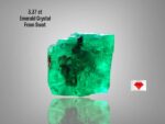 3.37 ct Swat Emerald Crystal — Natural Elegance in a Compact Size