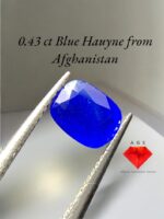 Rare 0.43 Carat Blue Hauyne Gemstone – A True Afghan Treasure