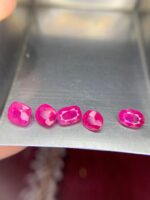 4.11 Carat Afghan Ruby Faceted Lot – Elegant Natural Red Gemstones (4.15 × 6.10 × 2.92 mm) - Image 6