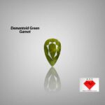 Rare 1.635 ct Demantoid Green Garnet from Khuzdar, Balochistan, Pakistan