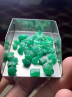 42.80 ct Emerald Rough Lot Swat – Naturally Formed Crystals with Vibrant Green - Image 8