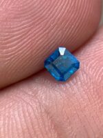 Unveiling the Beauty of 0.17 ct Blue Hauyne: A Remarkable Rectangular-Cut Gemstone - Image 3