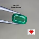 Most Rare 0.450 ct Green Hauyne from Badakhshan, Afghanistan