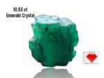 10.93ct Swat Emerald Crystal – A Compact Gemstone with Vibrant Depth