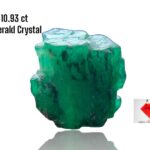 10.93ct Swat Emerald Crystal – A Compact Gemstone with Vibrant Depth