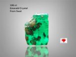 1.96ct Swat Emerald Crystal – Elegant Form and Vivid Green
