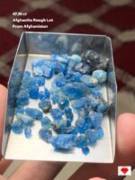 47.35ct A Large and Impressive Afghanite Rough Lot