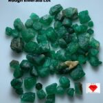 Raw Emerald Parcel – 124.75 ct Afghan Gemstone Lot