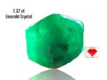 7.37ct Swat Emerald Crystal: A Striking Balance of Depth, Clarity, and Form