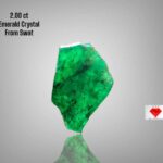 2.00ct Swat Emerald Crystal – Long & Luminous Natural Beauty