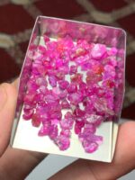 Rare 67.30 ct Afghan Ruby Rough Lot - Image 11