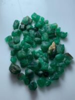 Raw Emerald Parcel – 124.75 ct Afghan Gemstone Lot - Image 3