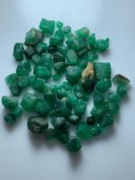 Raw Emerald Parcel – 124.75 ct Afghan Gemstone Lot - Image 4