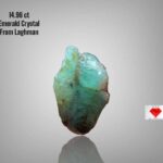 14.96ct Laghman Emerald Crystal: A Rare Gem from Afghanistan’s Hidden Treasure Trove