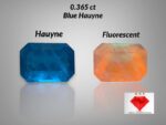 Ultra-Rare Electric Blue Hauyne – 0.365ct Collector’s Gem | Exquisite Clarity & Vivid Color