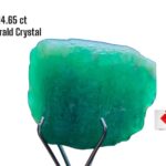 14.65ct Swat Emerald Crystal: Vibrant Natural Beauty in 11x15x10mm