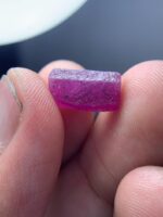 7.880ct African Ruby Crystal – Natural Uncut Beauty (12.83 x 6.93 x 6.06mm) - Image 2