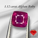1.12 Carat Natural Afghan Ruby | Untreated | Rare Collectible Gem