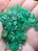 108.97ct Emerald Rough Lot from Panjshir – Natural Green Treasures (9x5x4 mm) - Image 7