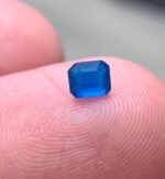 Discover the Rich Beauty of 0.21 ct Royal Blue Hauyne: A Masterpiece in Rectangular Step Cut - Image 2