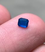 Discover the Rich Beauty of 0.21 ct Royal Blue Hauyne: A Masterpiece in Rectangular Step Cut - Image 3