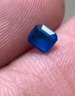 Discover the Rich Beauty of 0.21 ct Royal Blue Hauyne: A Masterpiece in Rectangular Step Cut - Image 7