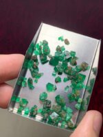 Swat Emerald Rough Lot – 25.71ct Natural Green Gems | 6.33 x 6.43 x 4.10 mm Highlight - Image 3