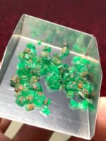 Swat Emerald Rough Lot – 25.71ct Natural Green Gems | 6.33 x 6.43 x 4.10 mm Highlight - Image 6