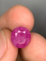 11.80 Carat Faceted Ruby from Afghanistan – Fine Gem-Quality - Image 8